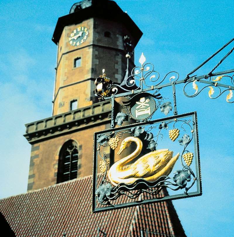 Romantik Hotel Zur Schwane فولكاخ المظهر الخارجي الصورة